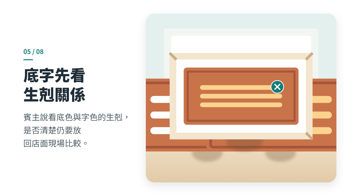 底字先看 生剋關係