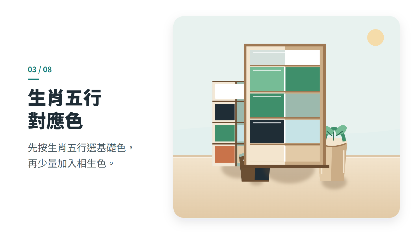 生肖五行 對應色