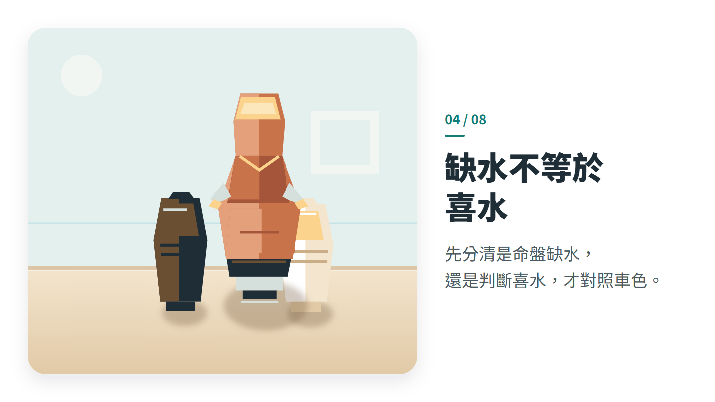 缺水不等於 喜水