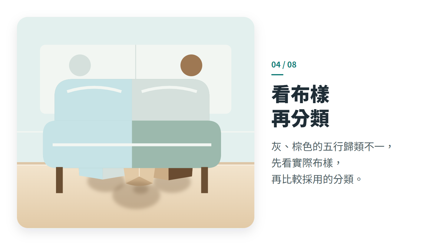 看布樣 再分類