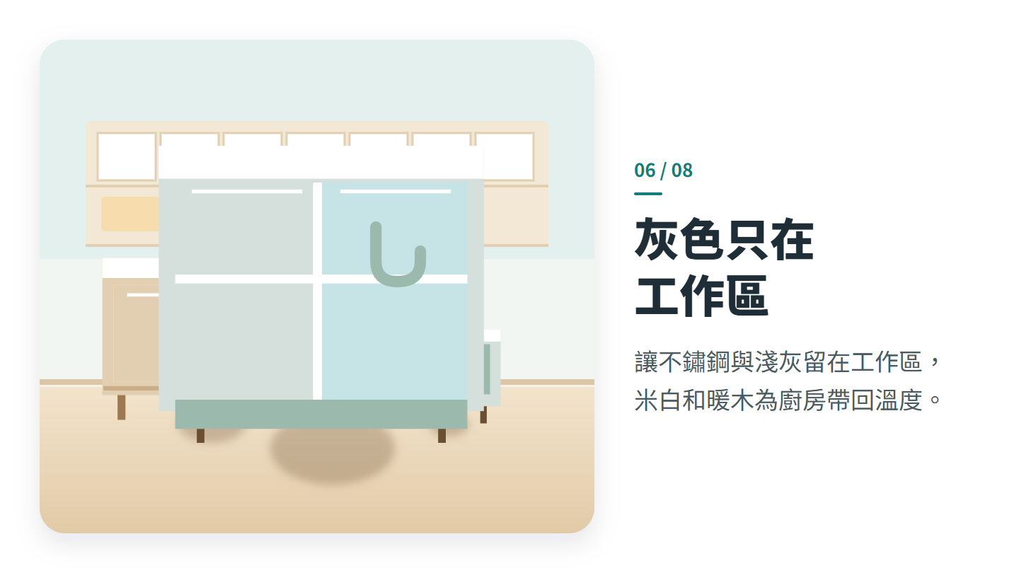 灰色只在 工作區